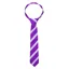 Supreme Products Junior Show Tie - Purple/Lilac Stripe