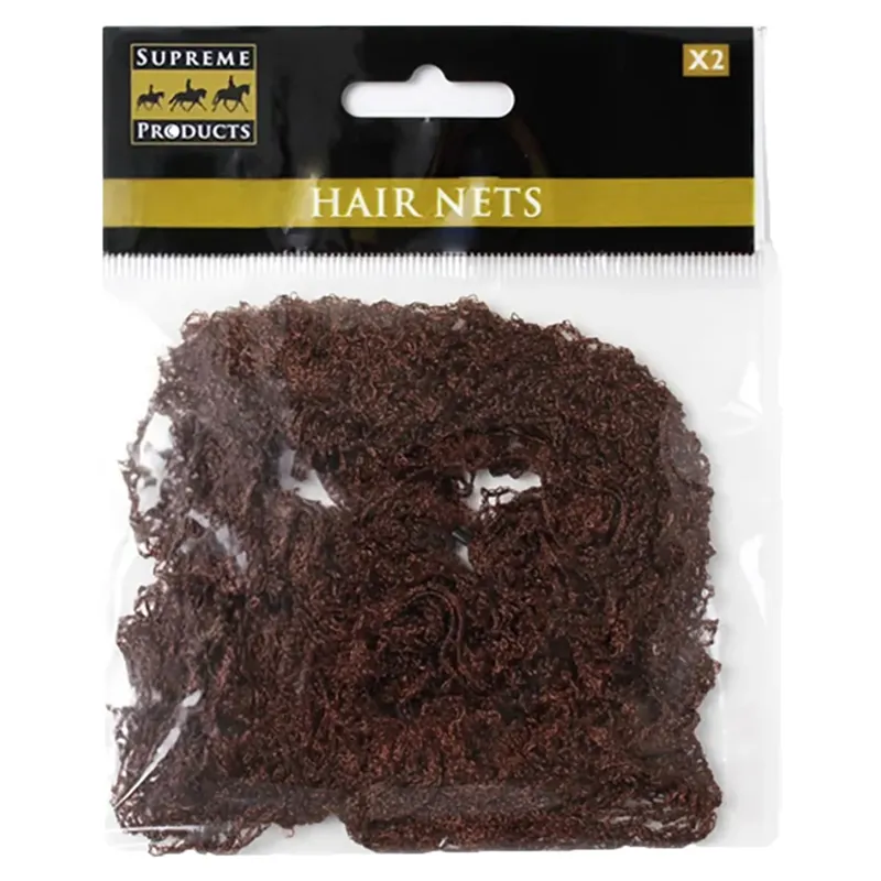 Supreme Products Hair Net 2 Pack - Dark Brown