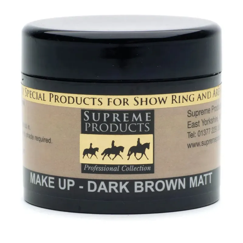 Supreme Products Matt Make-Up - Dark Brown