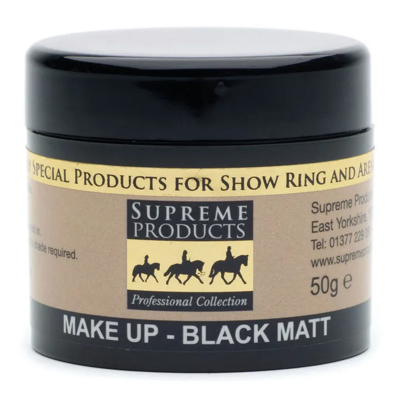 Supreme Products Matt Make-Up - Black