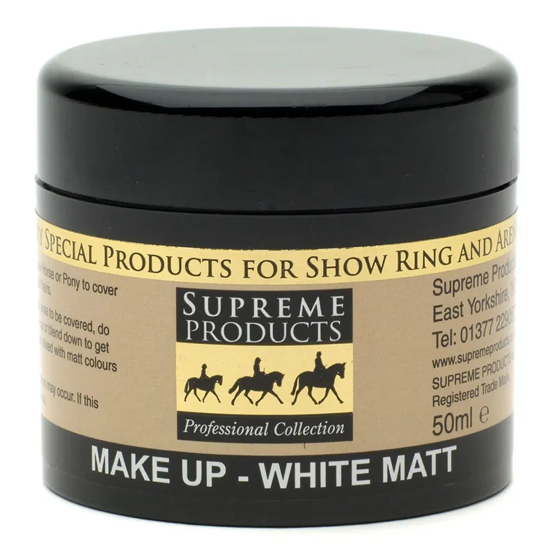 Supreme Products Matt Make-Up - White