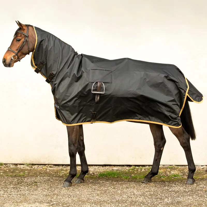 Supreme Products Pro Groom Rain Sheet - Black/Gold