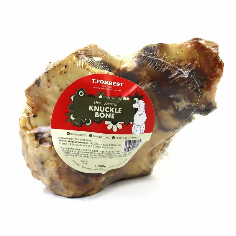 T. Forrest Roasted Knuckle Bone Treat for Dogs
