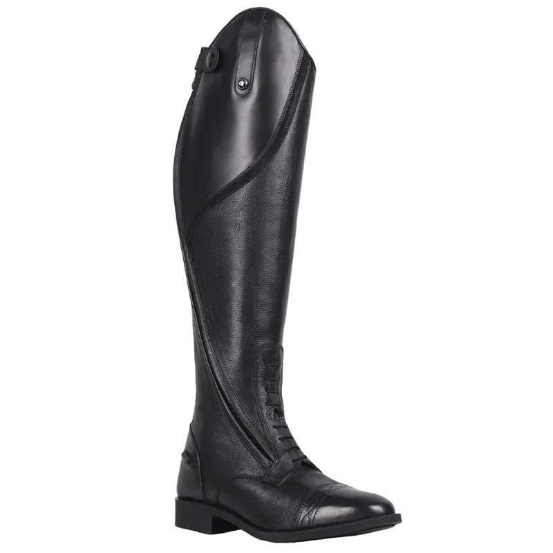 QHP Tamar Junior Tall Riding Boots - Standard Calf - Black