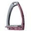 Tech Stirrups Venice Fit 8 Safety Stirrups - Silver/Pink