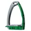 Tech Stirrups Venice Fit 8 Safety Stirrups - Silver/Green