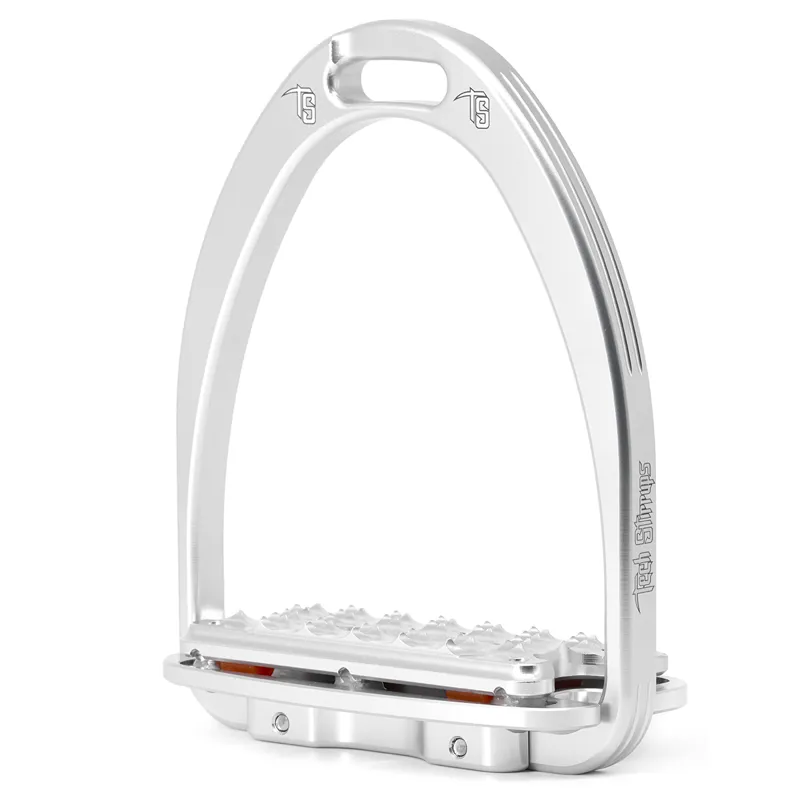Tech Siena Plus Stirrups - Silver/Silver