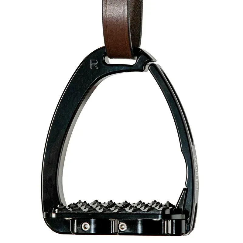 Tech Stirrups Venice Fit 8 Safety Stirrups - Black-1