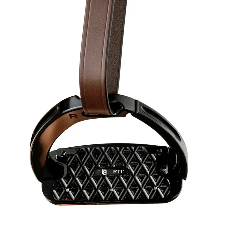 Tech Stirrups Venice Fit 8 Safety Stirrups - Black-3