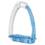 Tech Stirrups Venice Fit 8 Saftey Stirrups - Silver/Blue