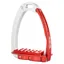 Tech Stirrups Venice Fit 8 Saftey Stirrups - Silver/Red