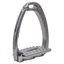 Tech Venice Swarovski Sloped Evo Safety Stirrups - Leopard Titanium