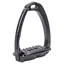 Tech Venice Swarovski Sloped Evo Safety Stirrups - Leopard Black
