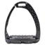 Tech Venice Sloped Evo Safety Stirrups - Leopard Black
