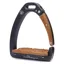 Innova Riding Dynamic Safety Stirrups - Black/Dark Wood
