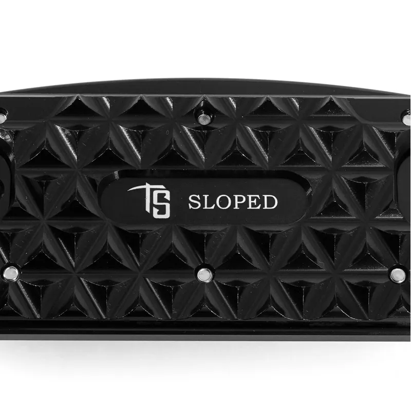 Tech Venice Sloped M Medium Safety Stirrups - Black/Black-1