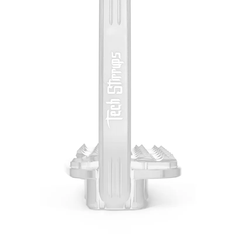 Tech Venice Sloped Evo Safety Stirrups - Silver/Silver-3