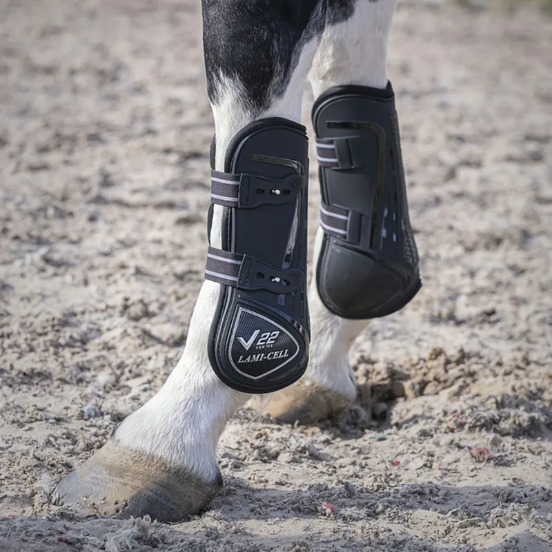 Lami-Cell V22 Tendon Boots - Black-1