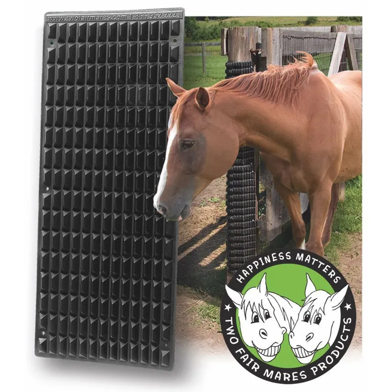 Fair Mare Products Equine Scratcher - Black