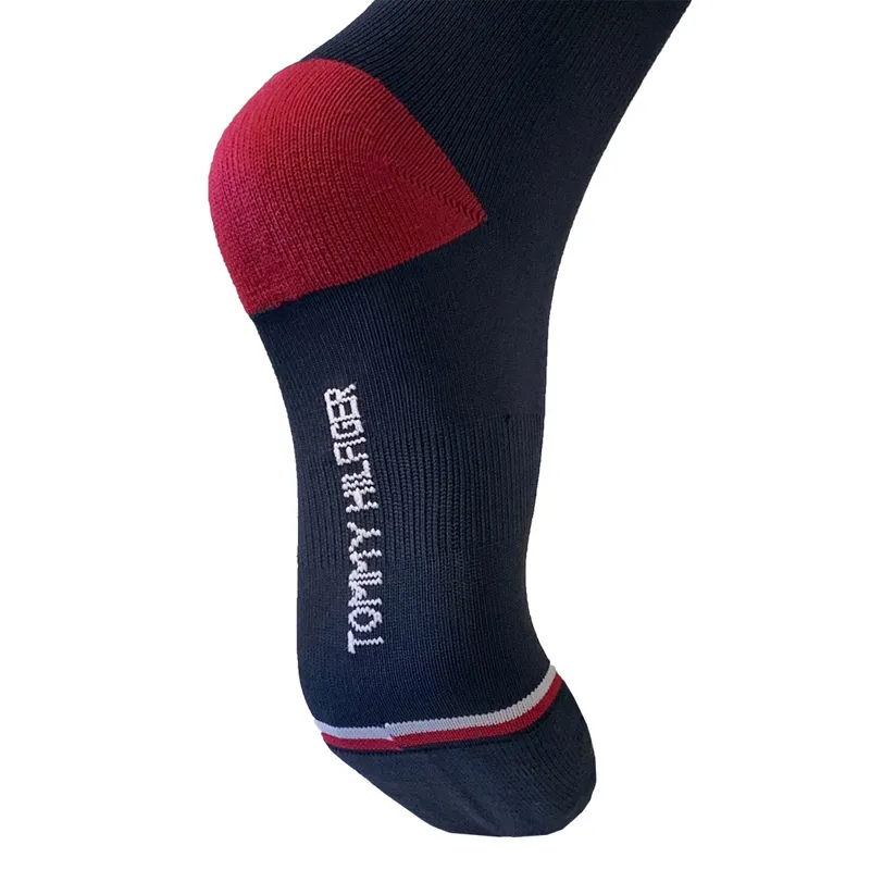 Tommy Hilfiger Berkeley Unisex Tall Riding Socks - Desert Sky-1