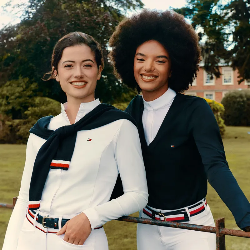 Tommy Hilfiger Charlotte Ladies Competition Shirt - Optic White-5