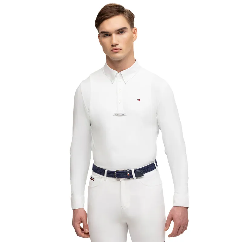 Tommy Hilfiger Columbus Mens Competition Shirt - Optic White