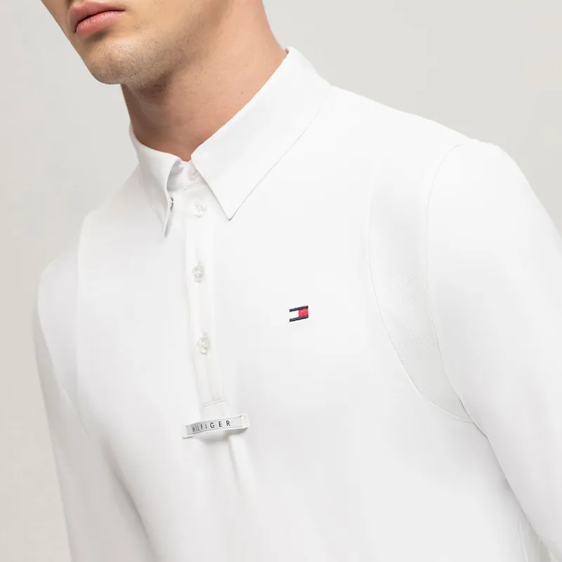 Tommy Hilfiger Columbus Mens Competition Shirt - Optic White-2