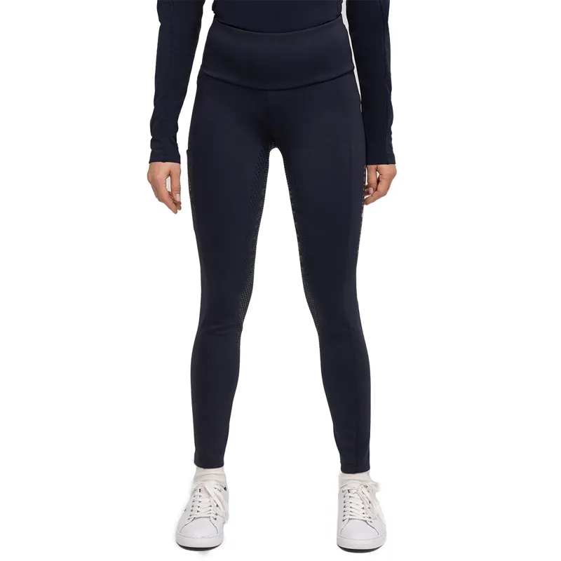 Tommy Hilfiger Delaware Full Grip Ladies Riding Tights - Desert Sky