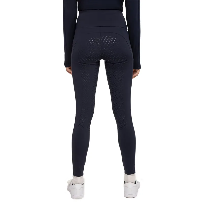 Tommy Hilfiger Delaware Full Grip Ladies Riding Tights - Desert Sky-1