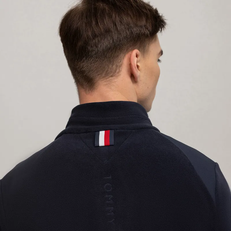 Tommy Hilfiger Michigan Mens Fleece Jacket - Desert Sky-3