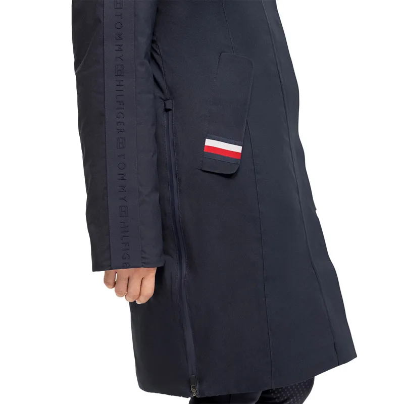 Tommy Hilfiger Oregon Ladies Long Parka Jacket - Desert Sky-3