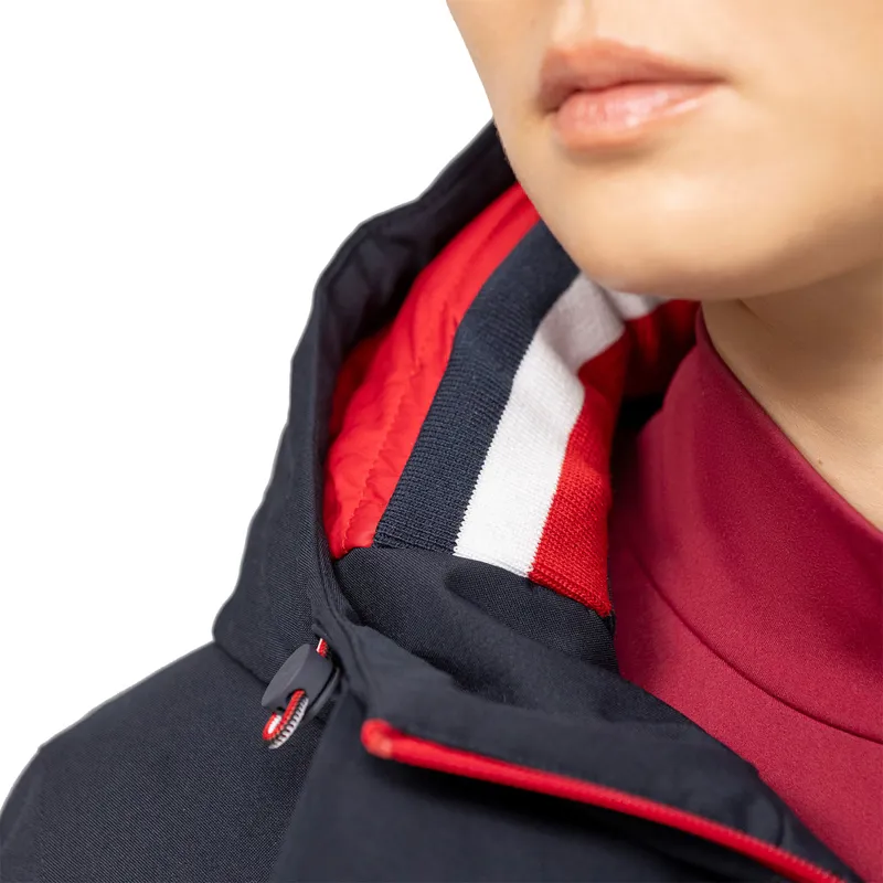 Tommy Hilfiger Oregon Ladies Long Parka Jacket - Desert Sky-4