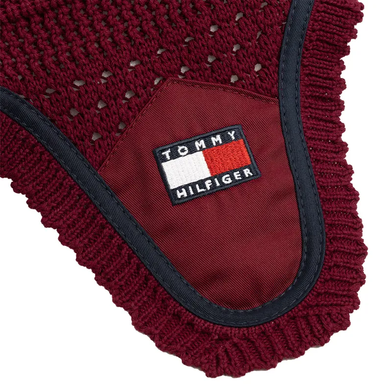 Tommy Hilfiger Oxford Fly Hood - Rouge-2