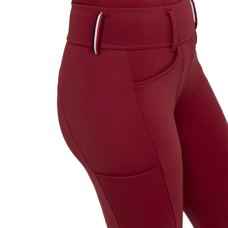 Tommy Hilfiger Vermont Knee Grip Ladies Breeches - Rouge-4