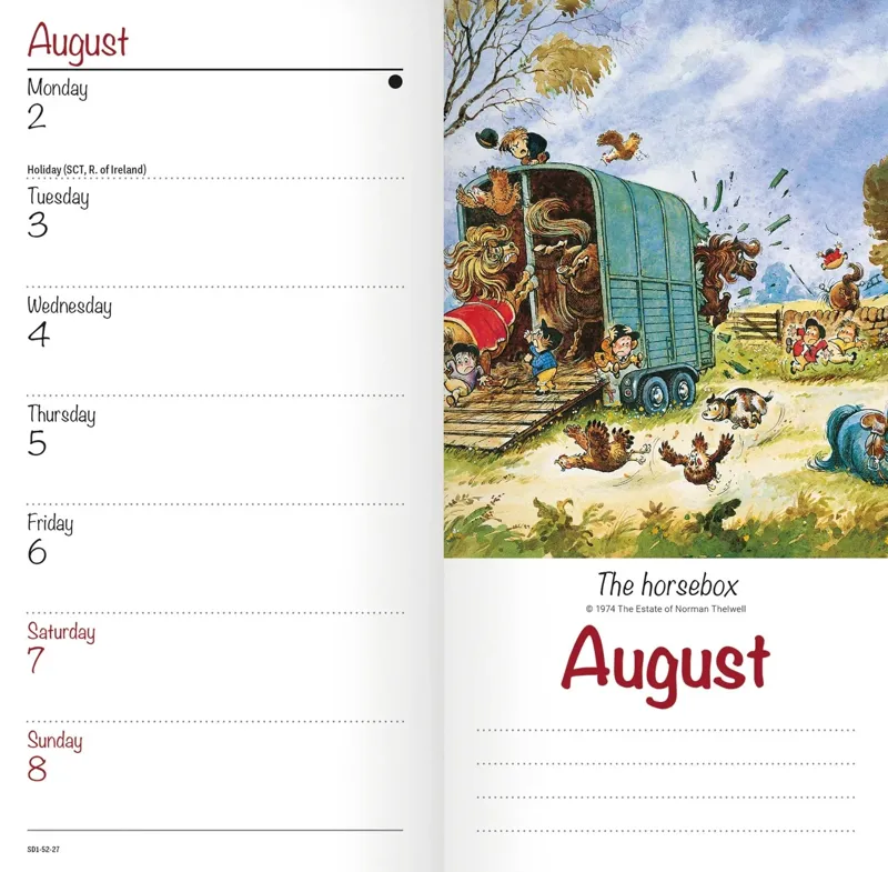 Thelwell Slim Diary 2027-1