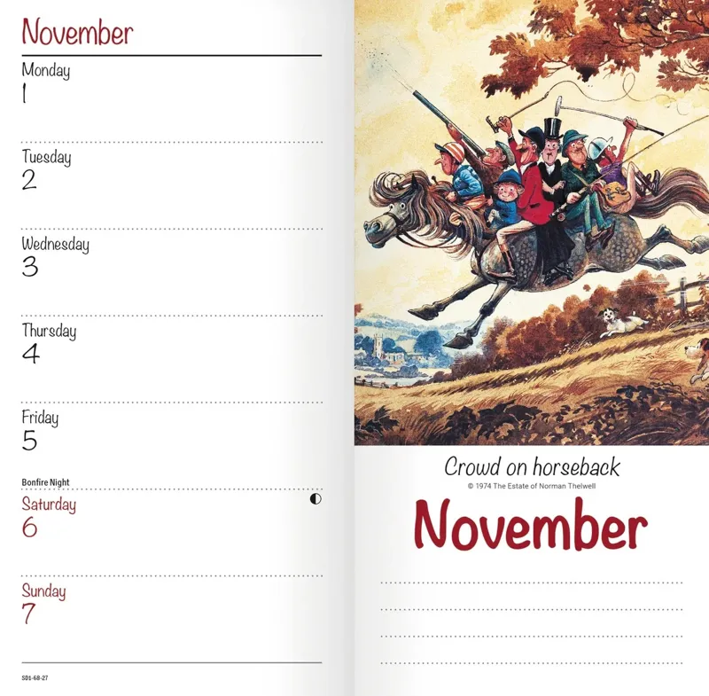 Thelwell Slim Diary 2027-2