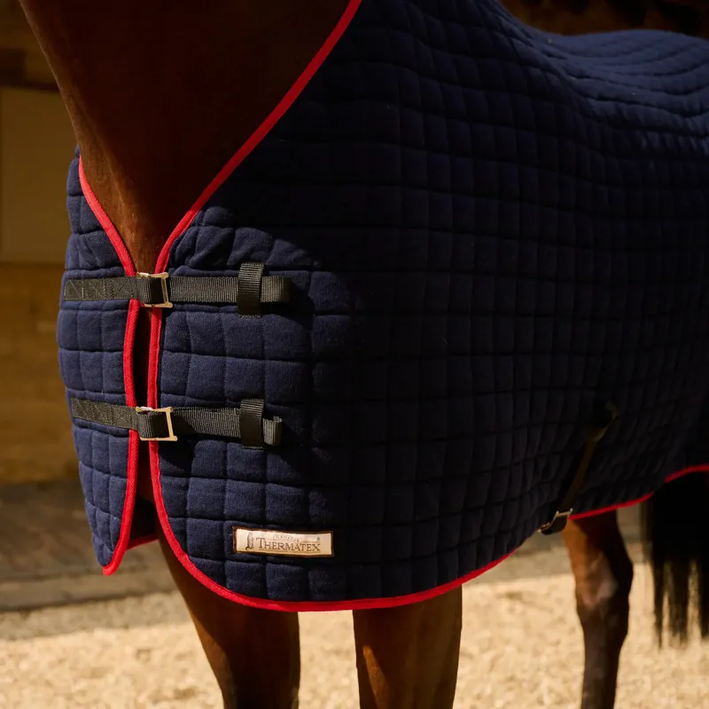 Thermatex Original Cooler Rug - Navy/Red-2