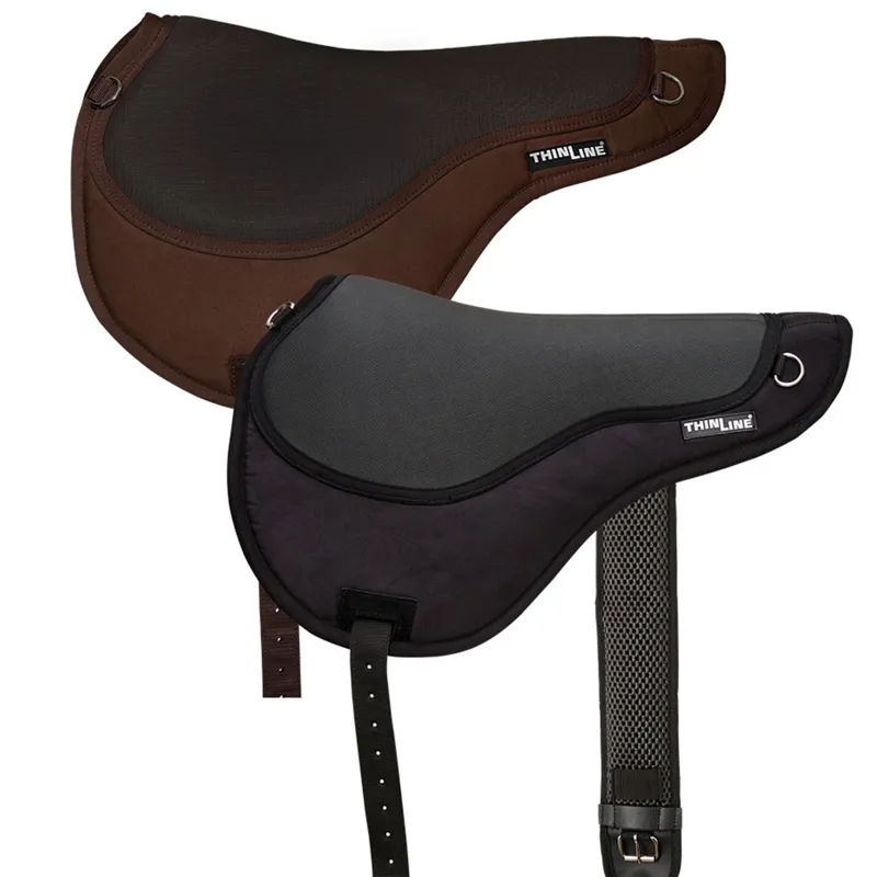 ThinLine Comfort Bareback Saddle Pad With Girth - Black-1