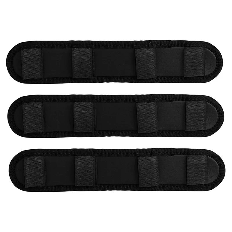 ThinLine Padded Headcollar Liner Set - 3 Piece - Black