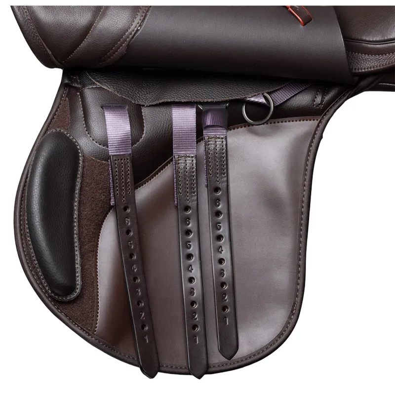 Thorowgood T9 Compact GP Saddle - Brown-3