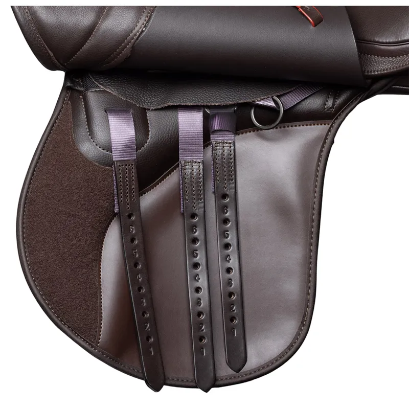 Thorowgood T9 Compact GP Saddle - Brown-4