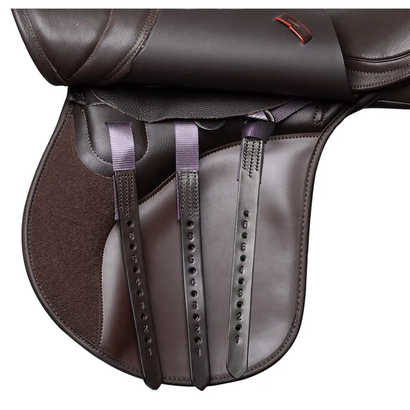 Thorowgood T9 Compact GP Saddle - Brown-5