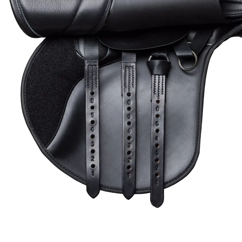 Thorowgood T9 Pony Jump Saddle - Brown-5