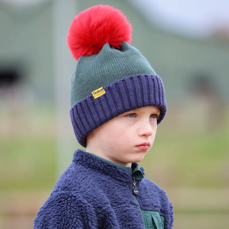 Tikaboo Bobble Hat - Dinosaur-1