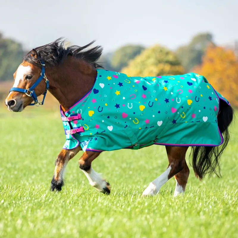 Shires Tikaboo Lite 0g Turnout Rug - Sun Shetland
