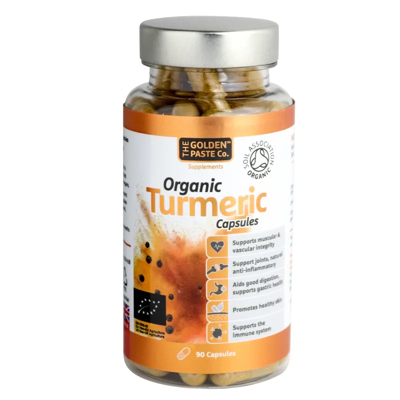 Golden Paste Co. High Strength Flax Oil Turmeric Capsules For Humans-2