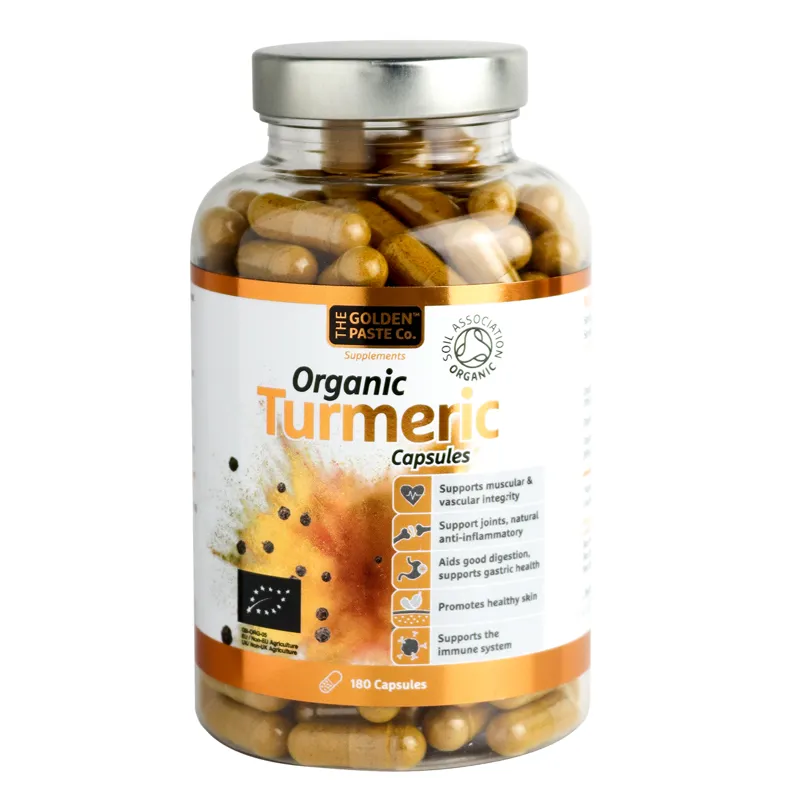 Golden Paste Co. High Strength Flax Oil Turmeric Capsules For Humans-1