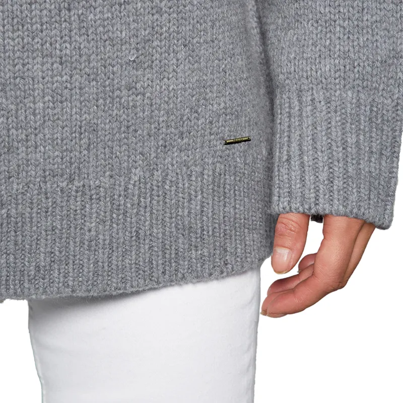 Toggi Ainsworth Ladies Knitted Slouchy Sweater - Grey-9