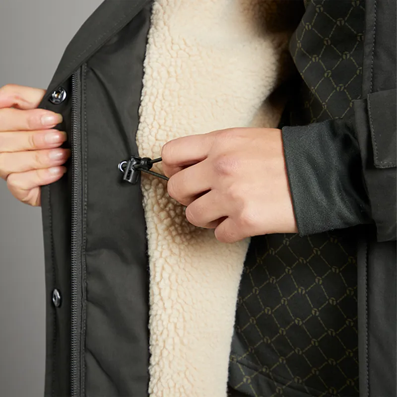 Toggi Barnes Ladies Waterproof Winter Walking Coat - Dark Green-8