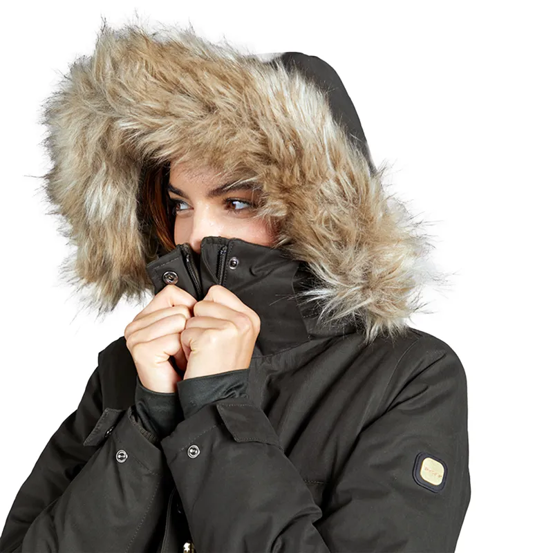 Toggi Barnes Ladies Waterproof Winter Walking Coat - Dark Green-4